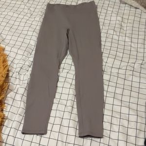Gray fabletics leggings